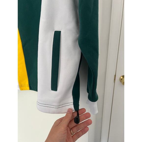 NWT Parlez Bellevue Quarter Zip Block Color Streetwear Unisex MSRP $199 - Picture 8 of 8